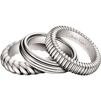 Anillo Calvin Klein Mujer Wave in Acero KJ17AR010111-14 - KJ17AR010111-14